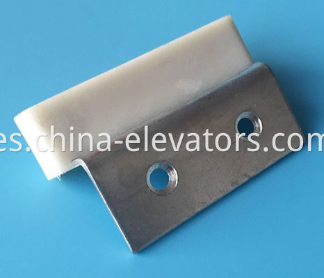 Zapata para puerta de ascensor Fujitec Nylon blanco Fujitec Elevator Door Shoe White Nylon